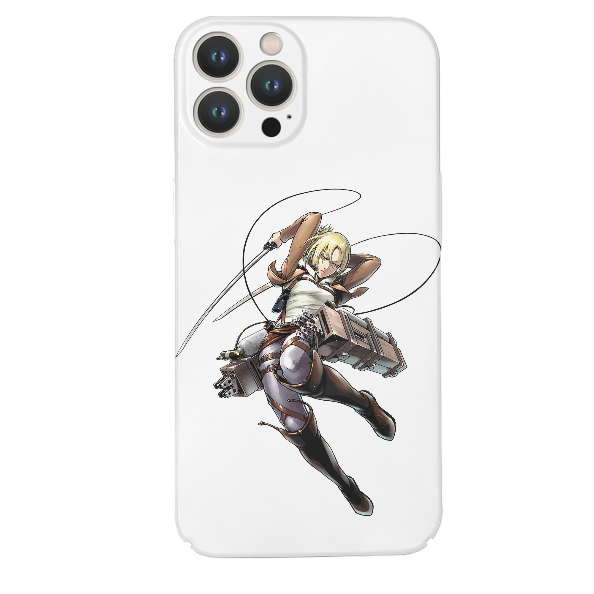 （画像用） 進撃の巨人 アニ・レオンハート Attack on Titan Annie Leonhart 【iPhone 14シリーズ対応】ハードケース